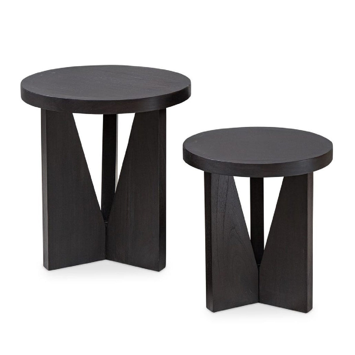 Black Mindi Nesting Tables (2) by Uttermost Nadette