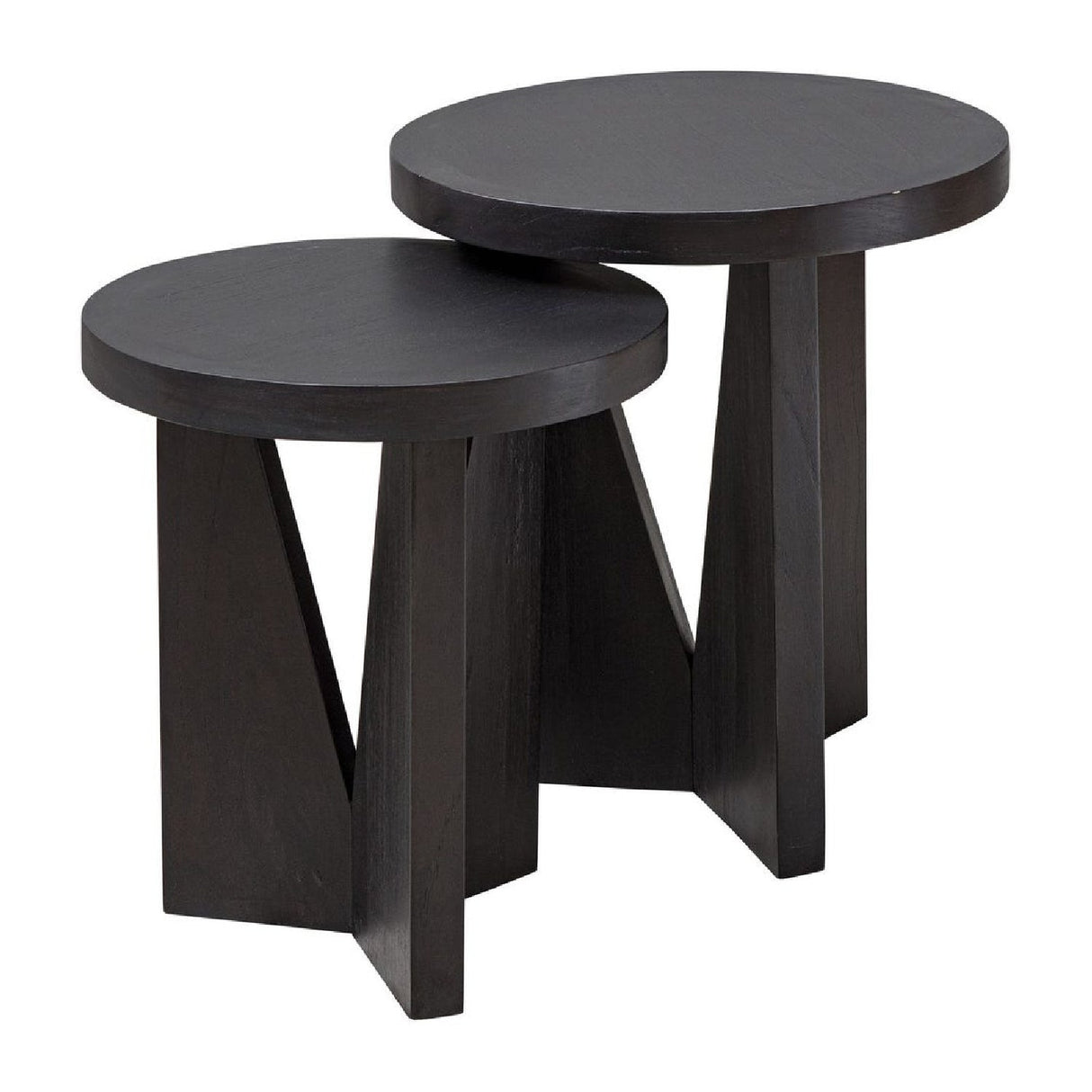 Black Mindi Nesting Tables (2) by Uttermost Nadette, alternate view 3