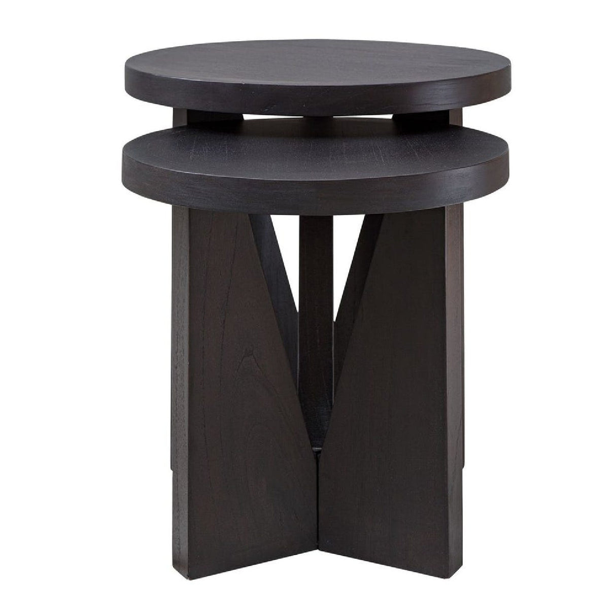 Black Mindi Nesting Tables (2) by Uttermost Nadette, alternate view 4