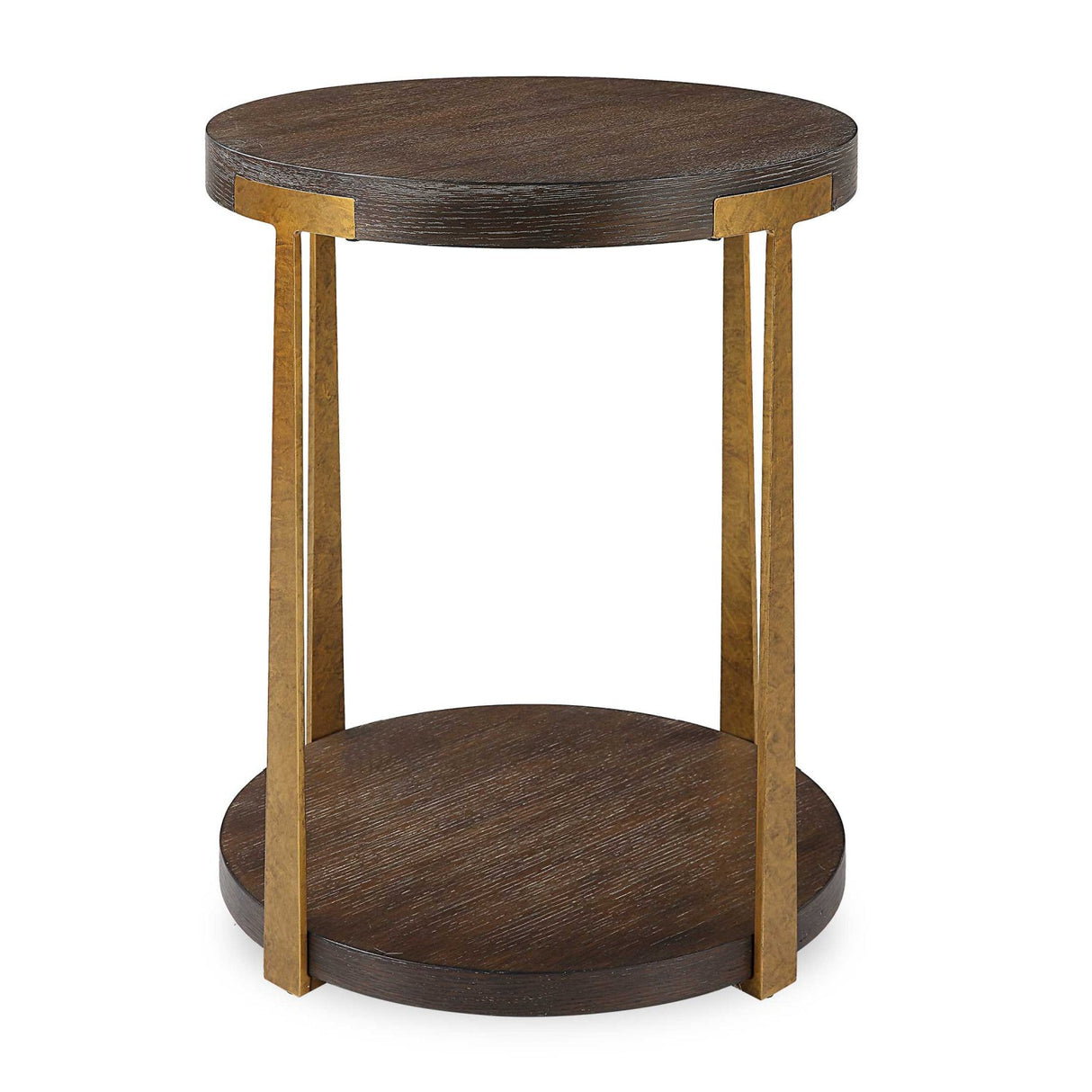 Modern European furniture - Round Two-Layer Side Table - www.oroa.com
