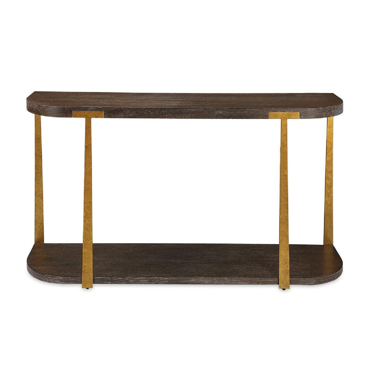 Brown Oak Console Table by Uttermost Palisade