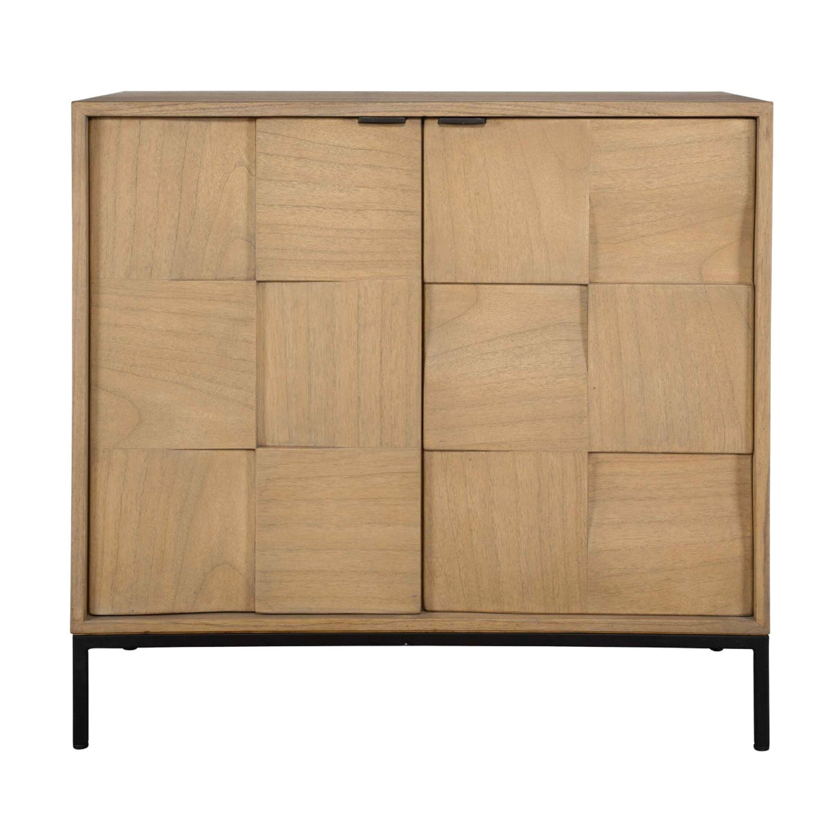Geometric Patterned 2-Door Cabinet by Uttermost Lorenzo