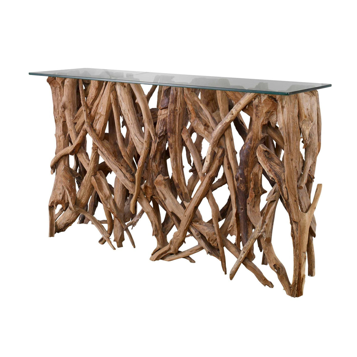Teak Roots Console Table by Uttermost, alternate view 3