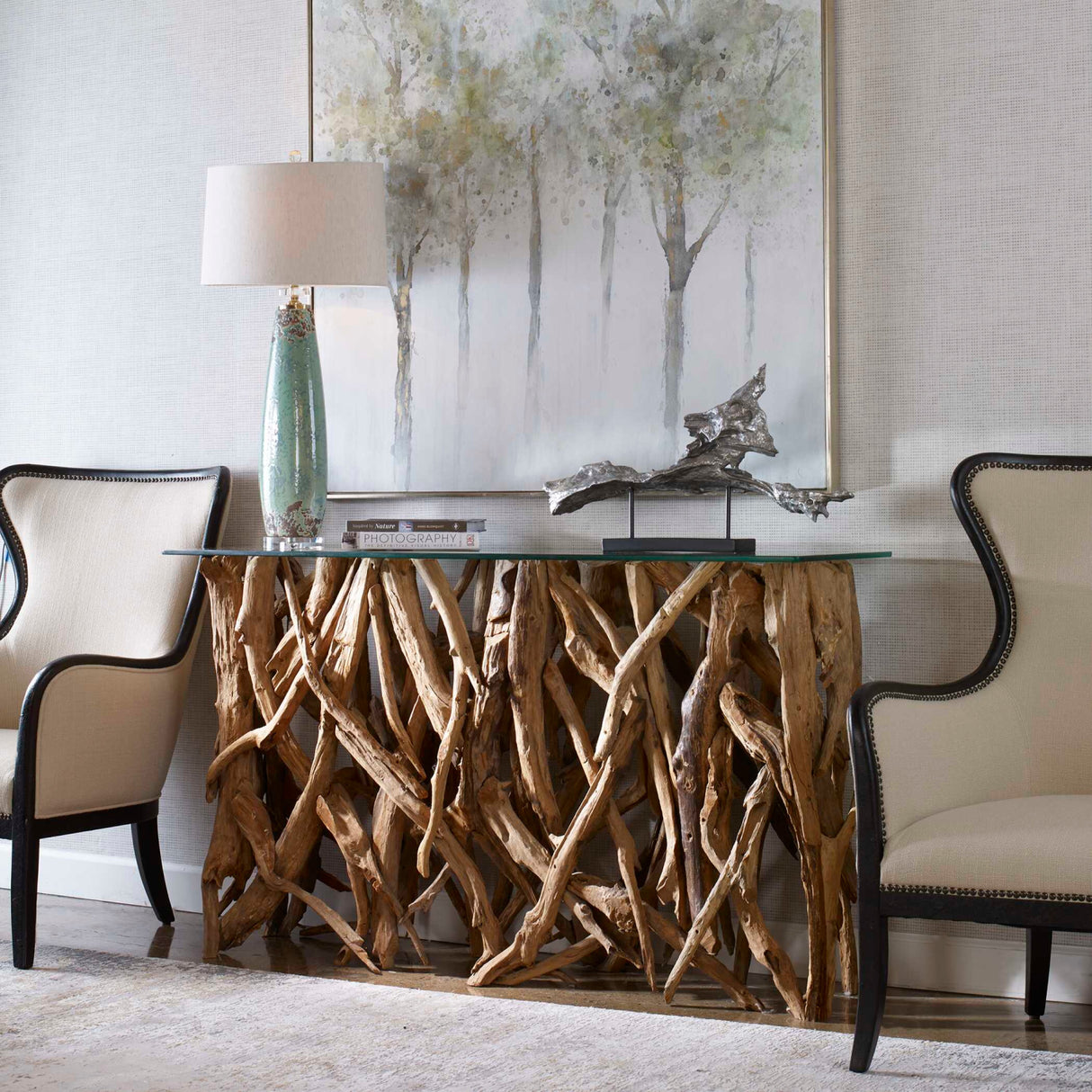 Teak Roots Console Table | Uttermost