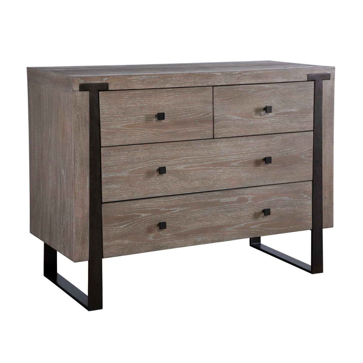 Light Oak 4-Drawer Chest by Uttermost Gabriel, alternate view 3