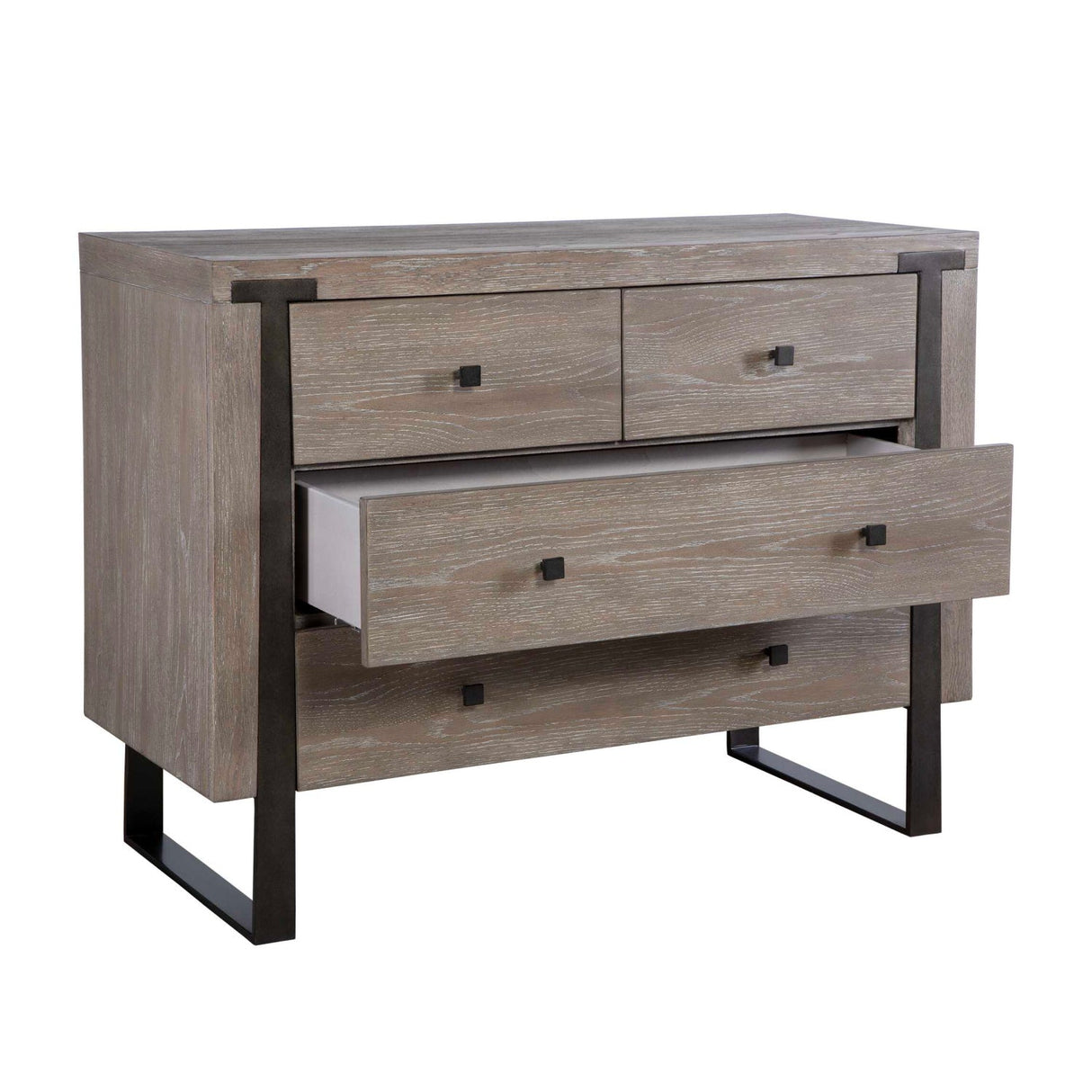 Light Oak 4-Drawer Chest by Uttermost Gabriel, alternate view 4