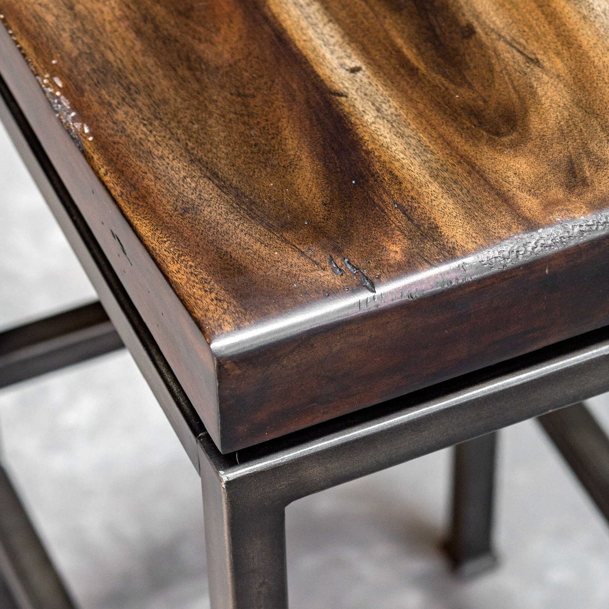 Solid Hardwood Bar Stool by Uttermost Beck, alternate view 5