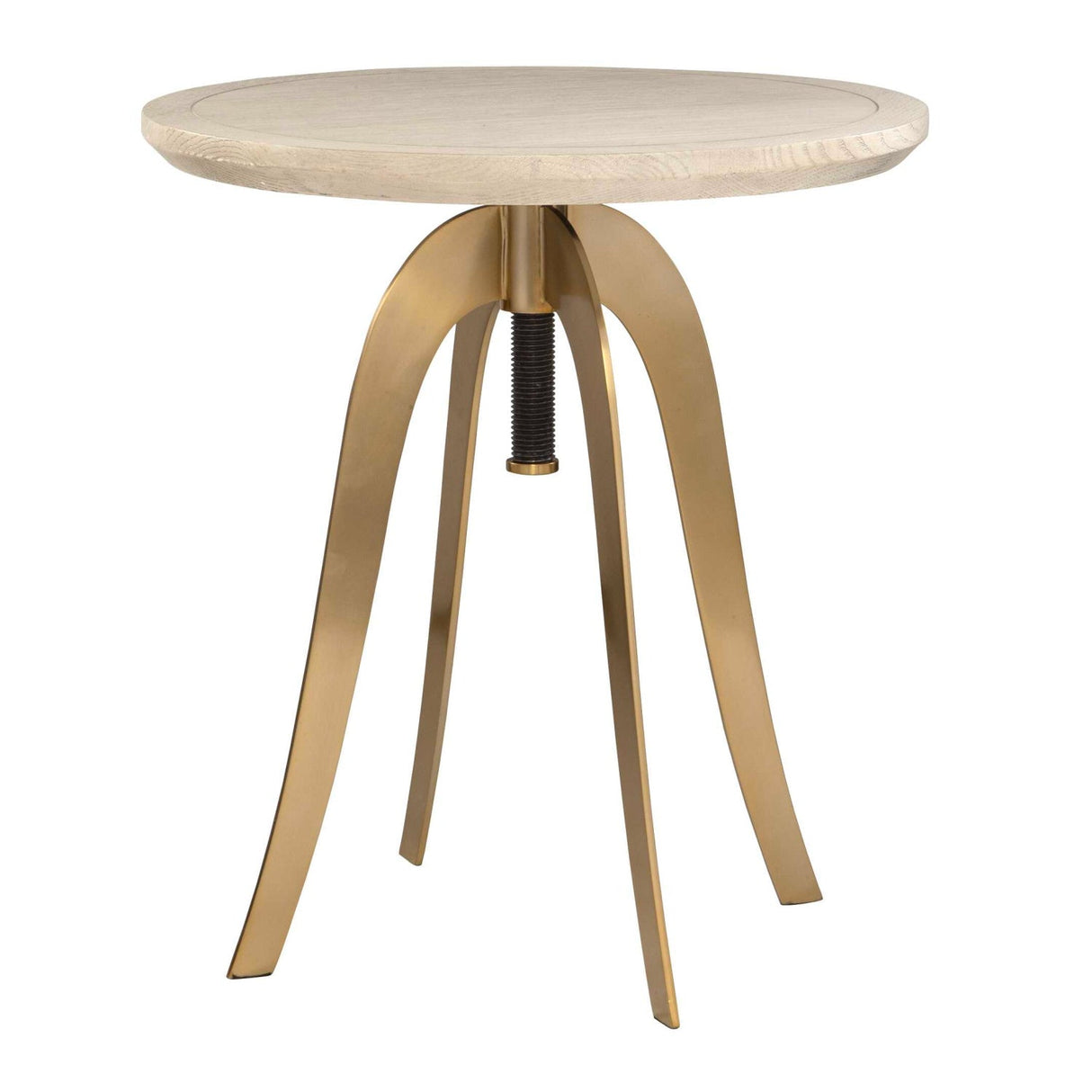 White Oak Adjustable Accent Table by Uttermost Alice
