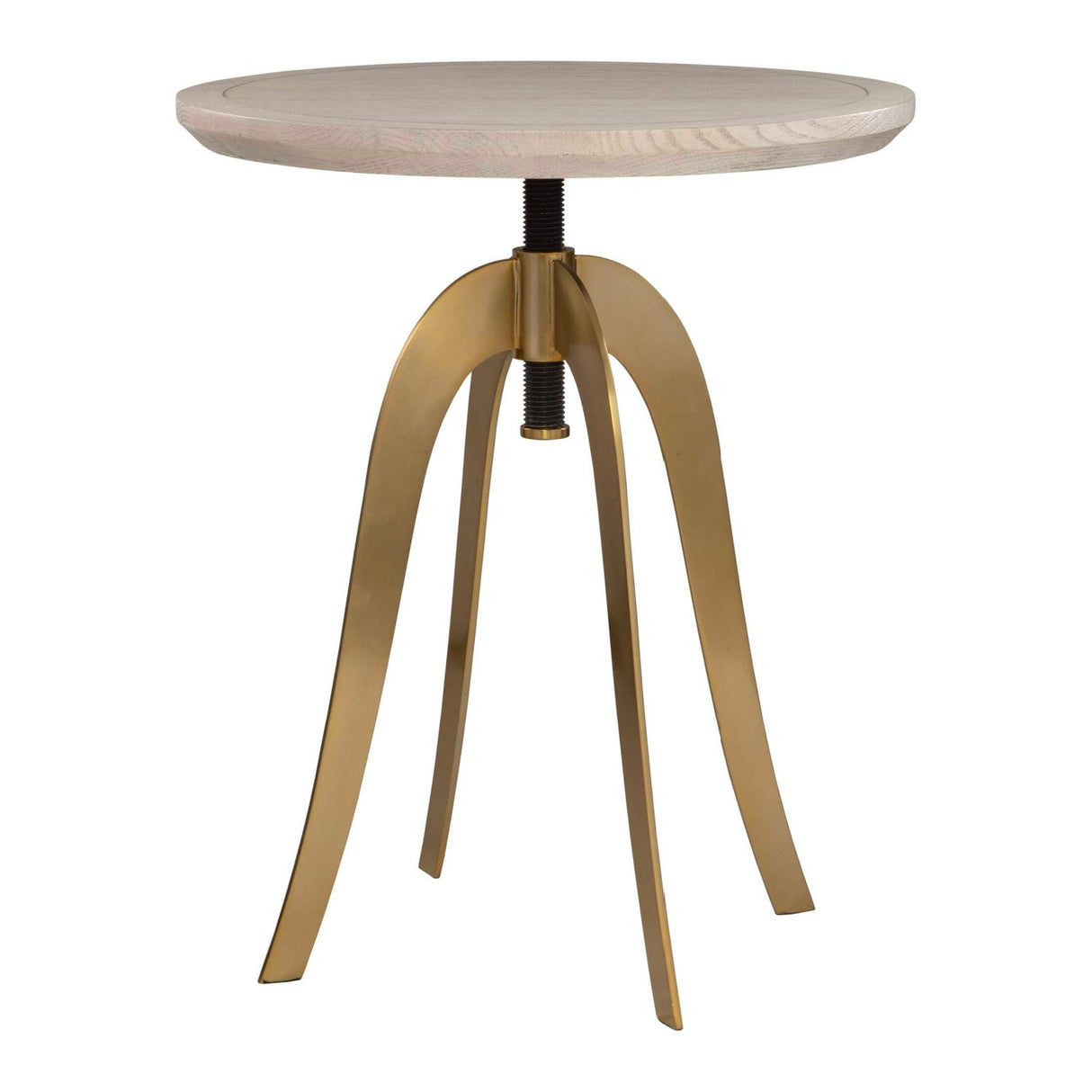 White Oak Adjustable Accent Table by Uttermost Alice, alternate view 3