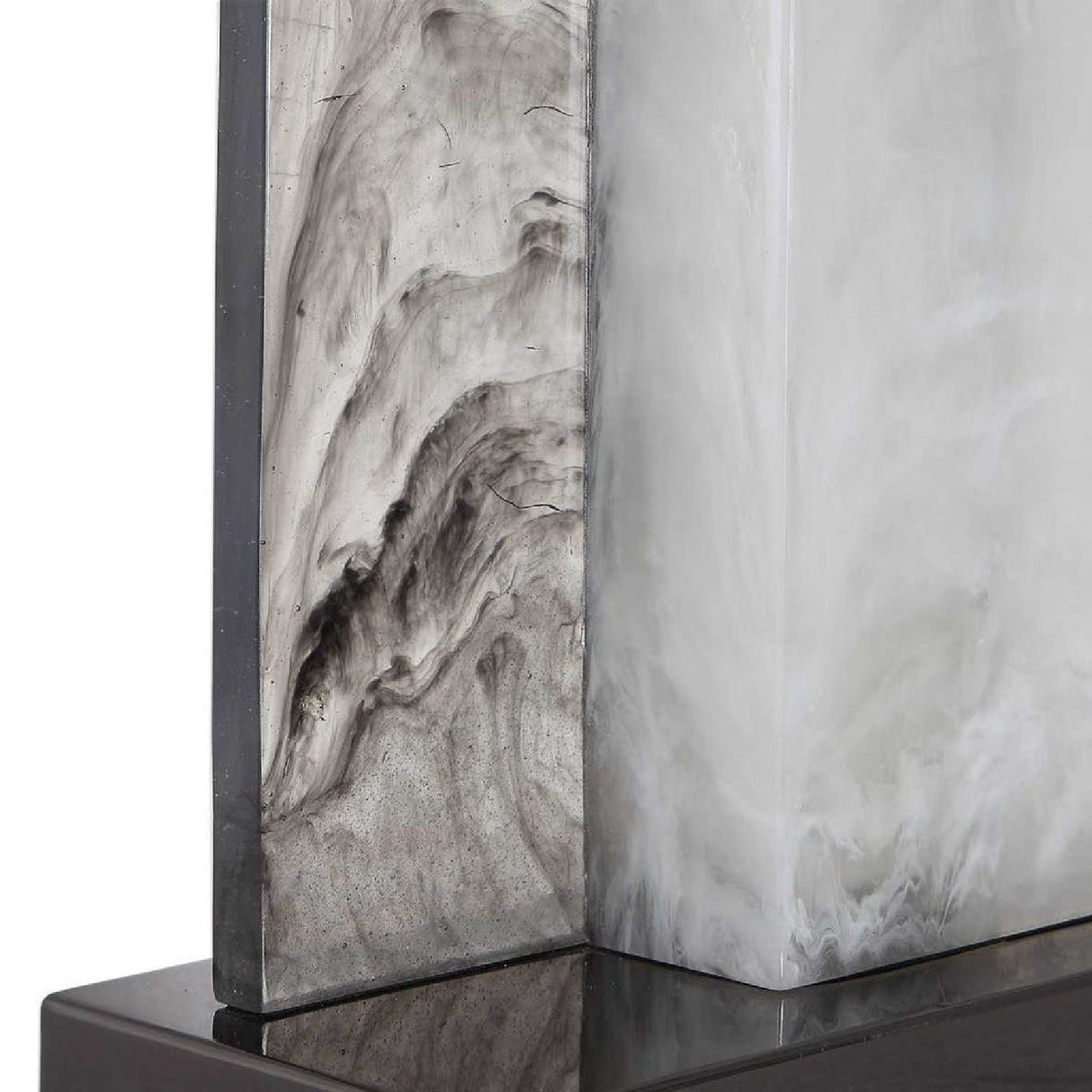 Modern European furniture - Double Slab Table Lamp by Uttermost Vanda - www.oroa.com