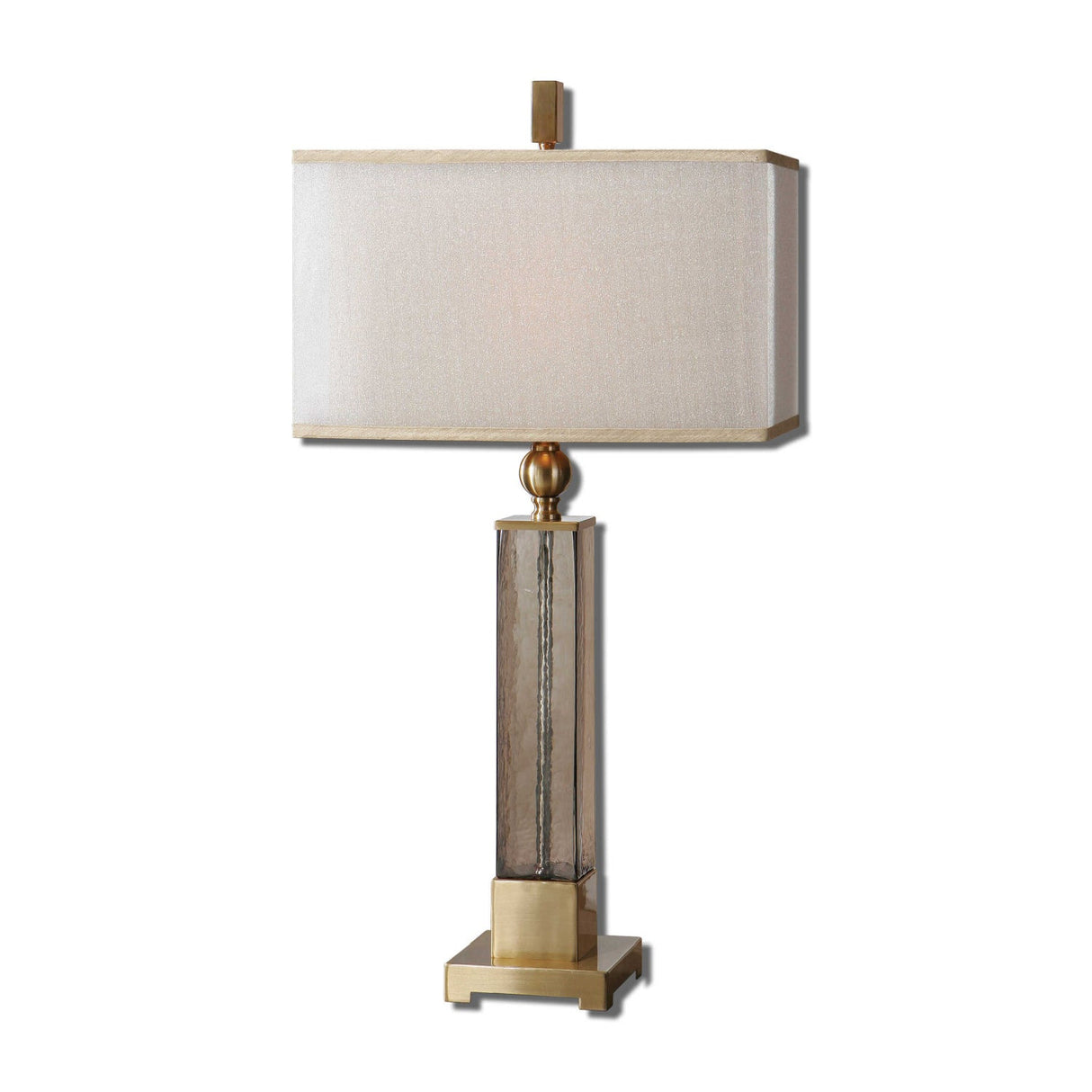 Modern European furniture - Amber Glass Table Lamp by Uttermost Caecilia - www.oroa.com