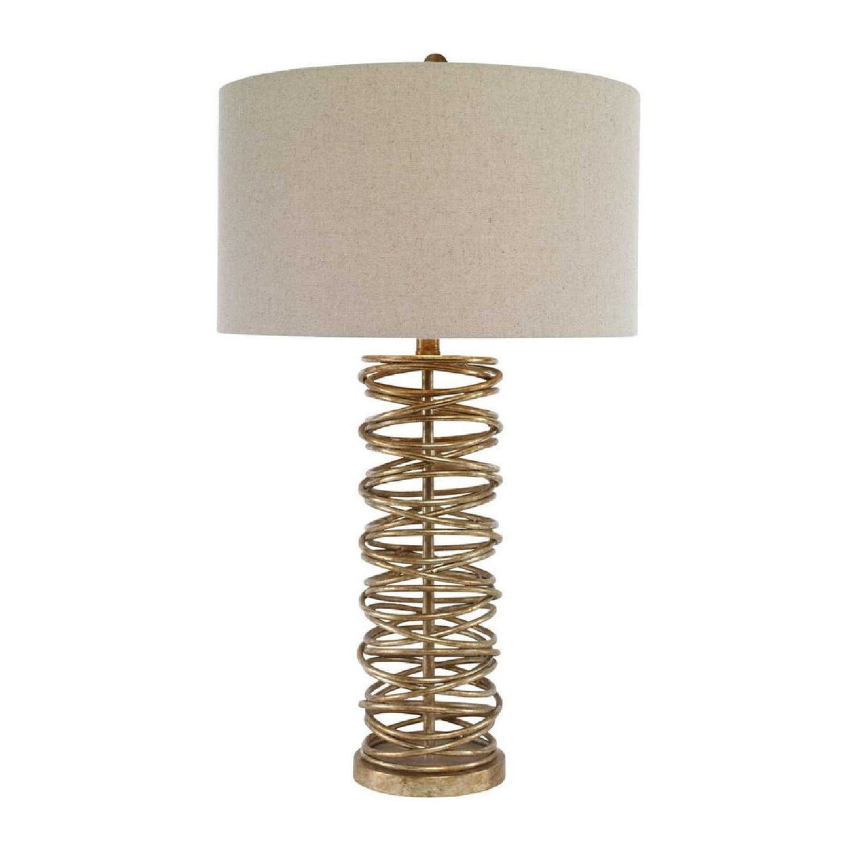 Antique Silver Loops Table Lamp by Uttermost Amarey, alternate view 3