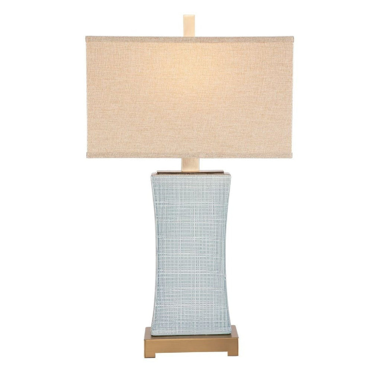 Modern European furniture - Pale Blue Ceramic Table Lamp by Uttermost Cantarana - www.oroa.com