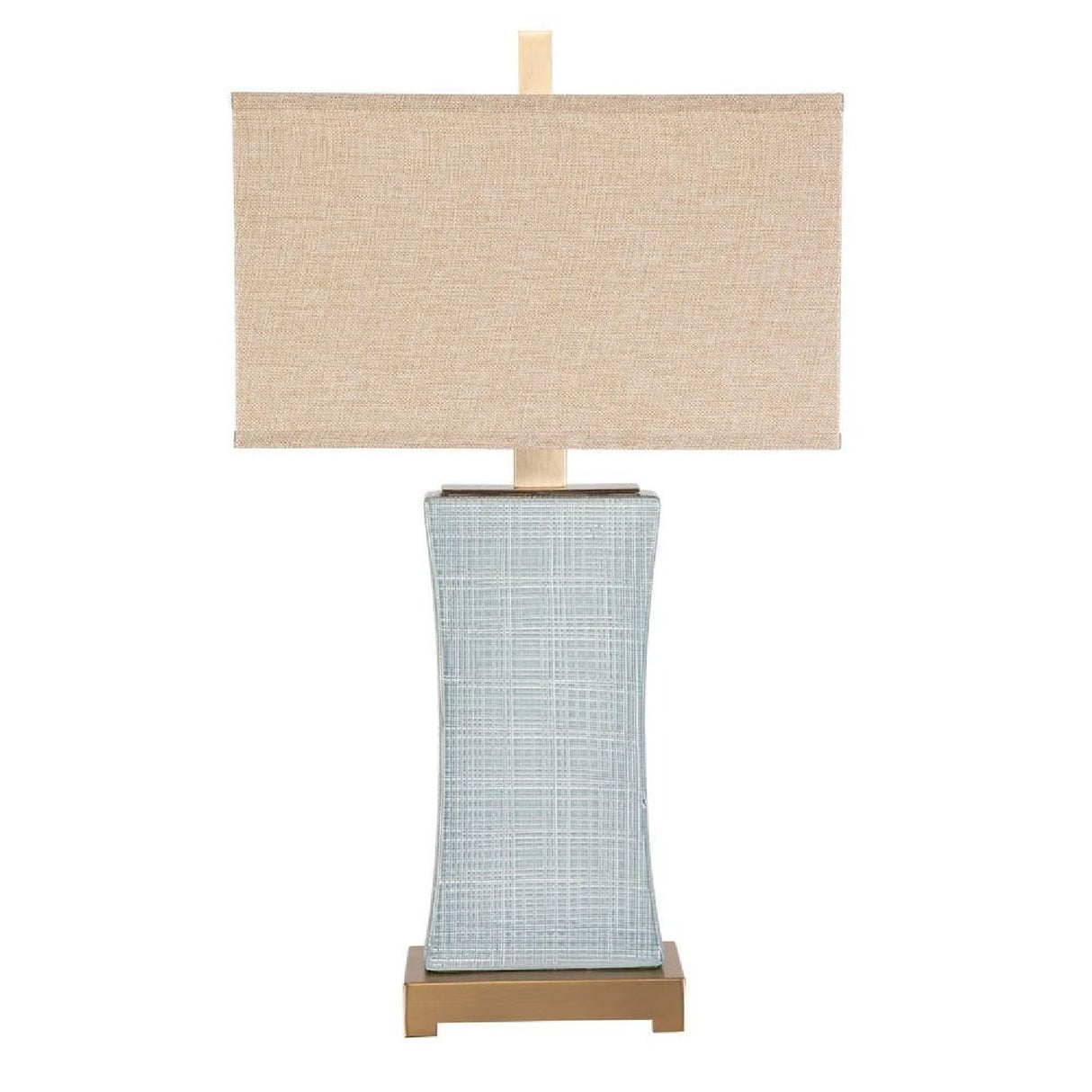 Modern European furniture - Pale Blue Ceramic Table Lamp by Uttermost Cantarana - www.oroa.com