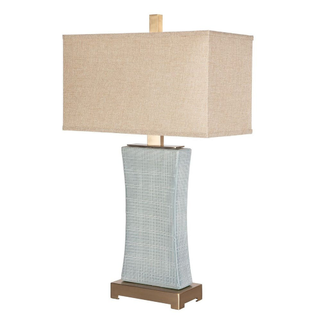 Modern European furniture - Pale Blue Ceramic Table Lamp by Uttermost Cantarana - www.oroa.com