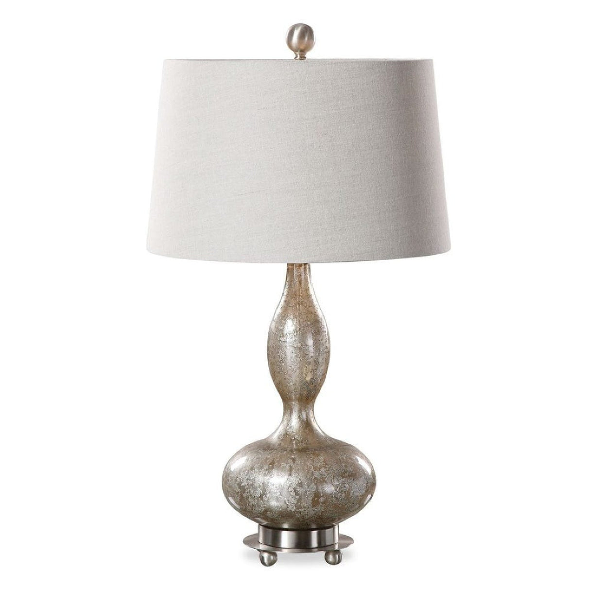 Modern European furniture - Smoked Mercury Glass Table Lamps (2) by Uttermost Vercana - www.oroa.com