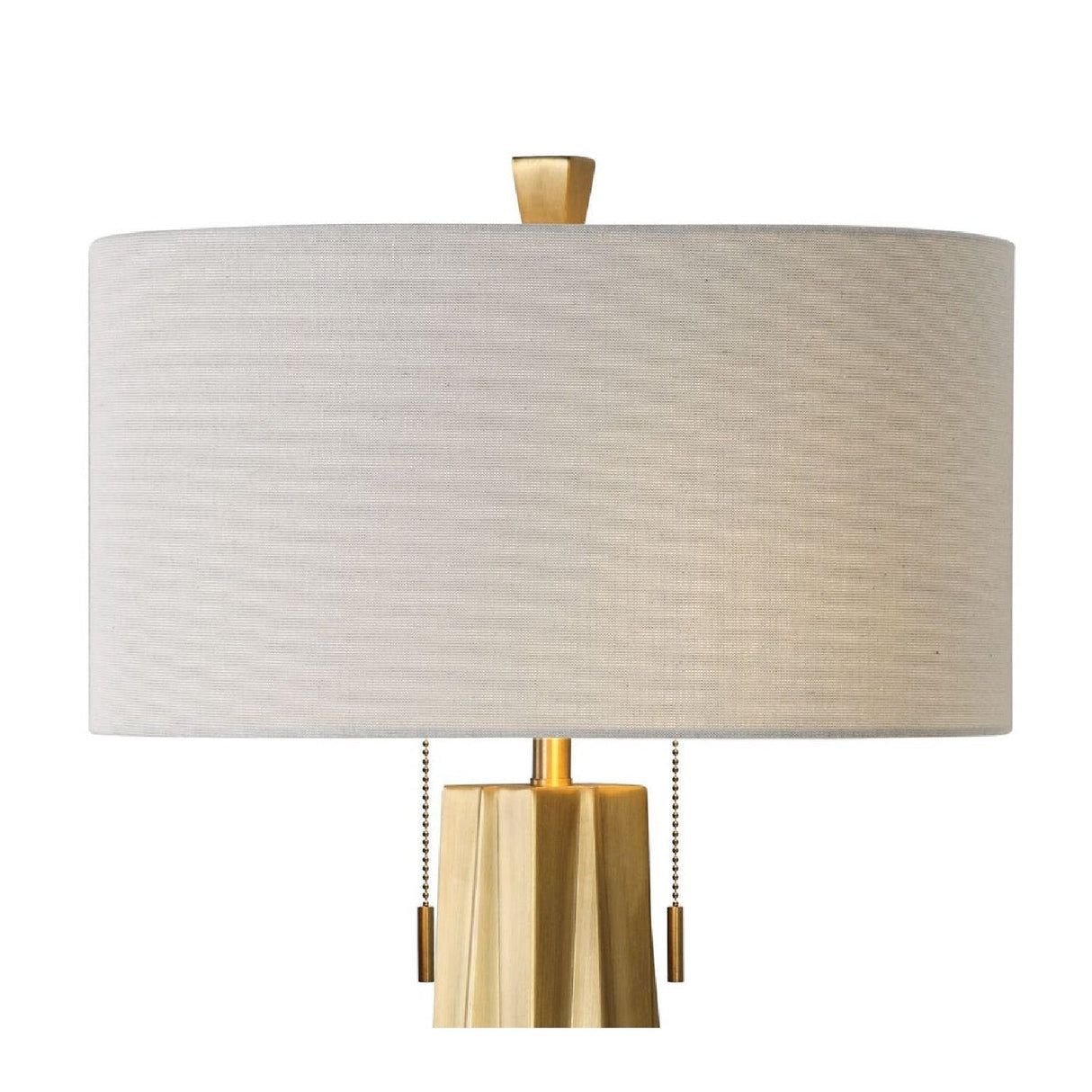 Antique Brass Table Lamp by Uttermost Maris, alternate view 4