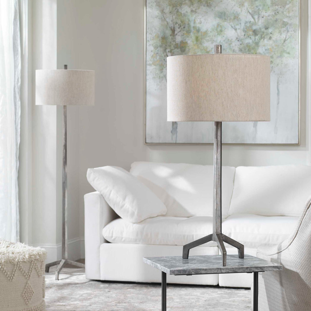 Modern European furniture - Cast Iron Table Lamp by Uttermost Ivor - www.oroa.com