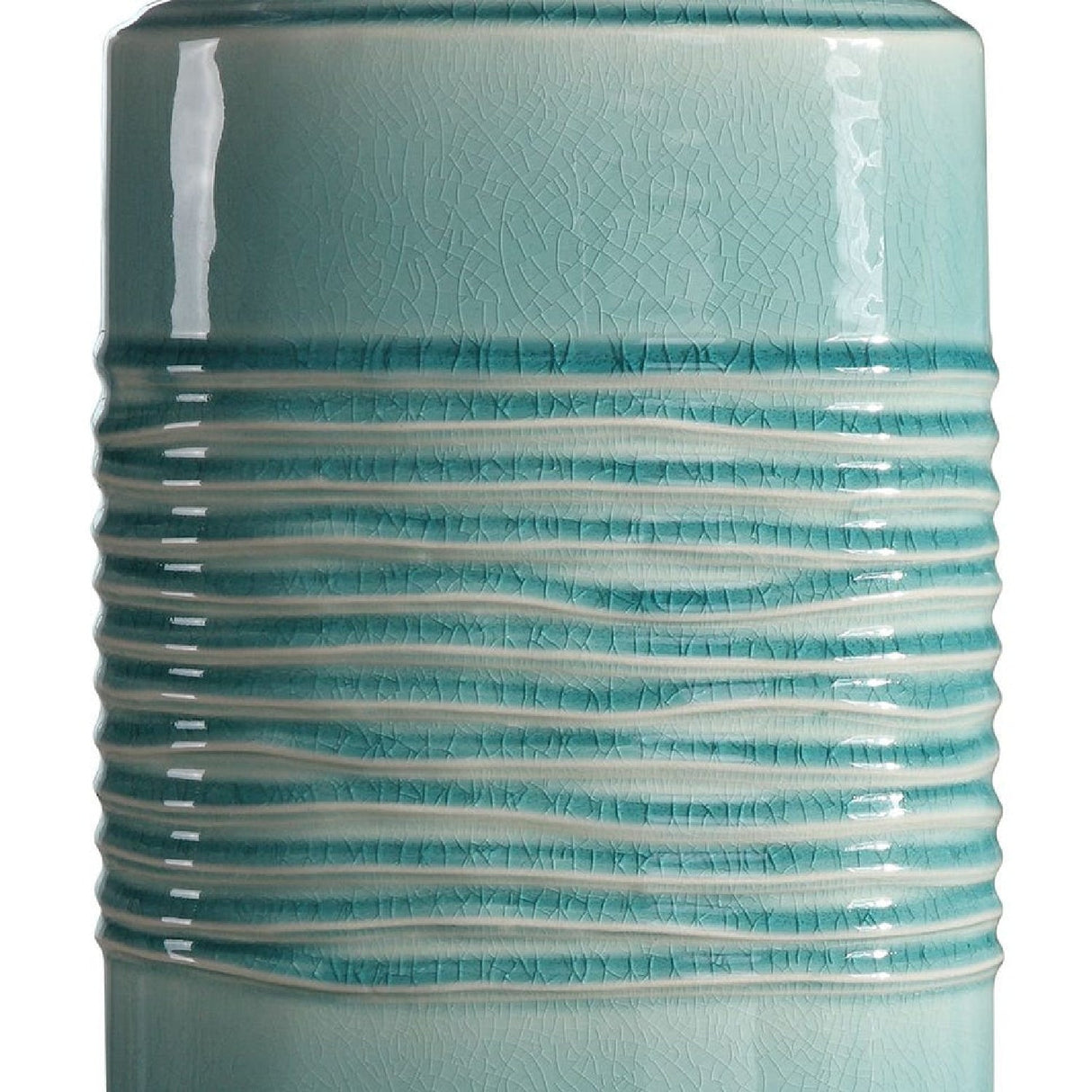 Modern European furniture - Oval Column Ceramic Table Lamp by Uttermost Rila - www.oroa.com