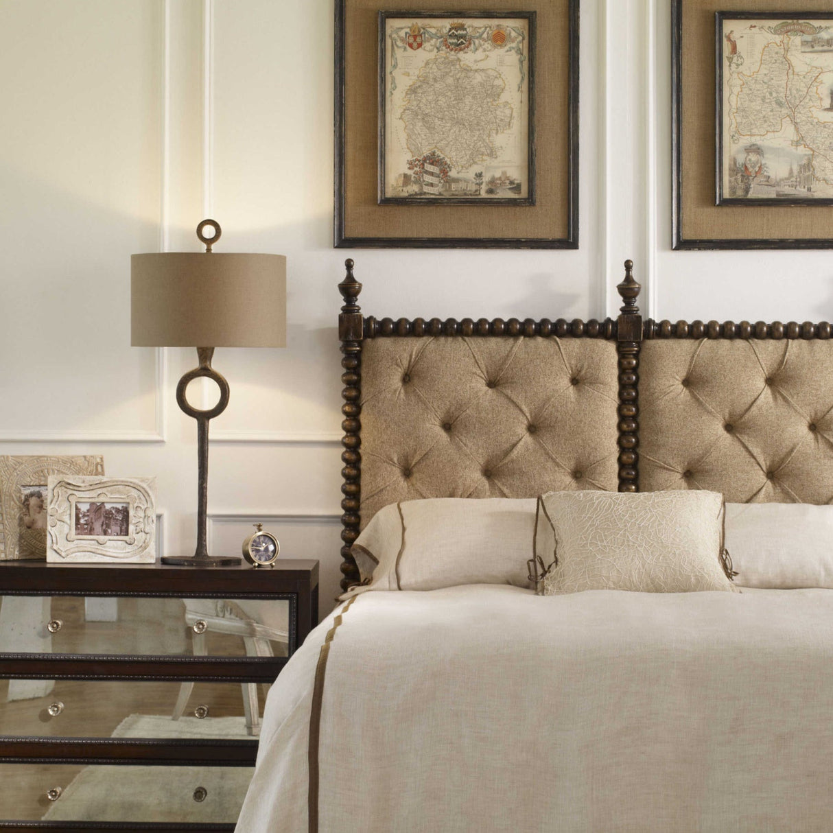 Modern European furniture - Hammered Bronze Table Lamp by - Uttermost Ferro - www.oroa.com