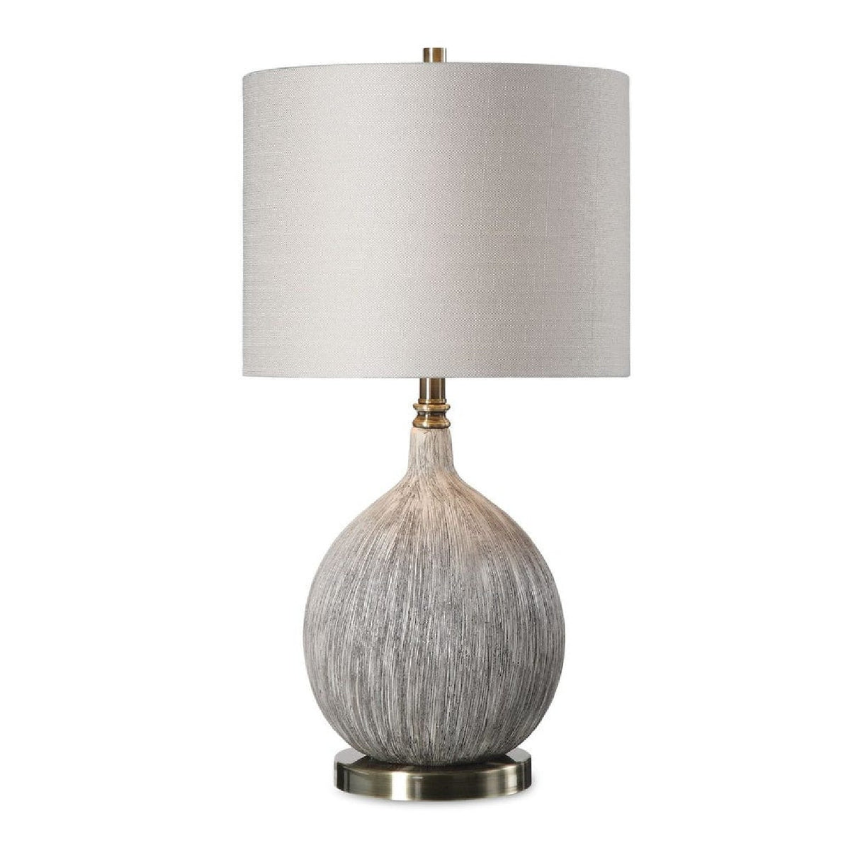 Gourd-Shaped Ceramic Table Lamp by Uttermost Hedera