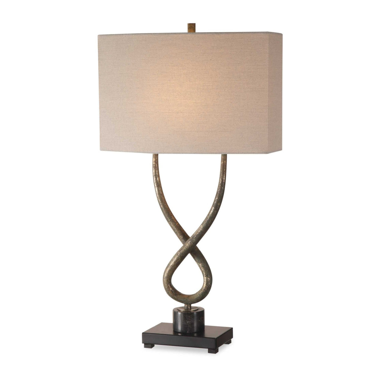 Modern European furniture - Twisted Aged Silver Table Lamp by Uttermost Talema - www.oroa.com