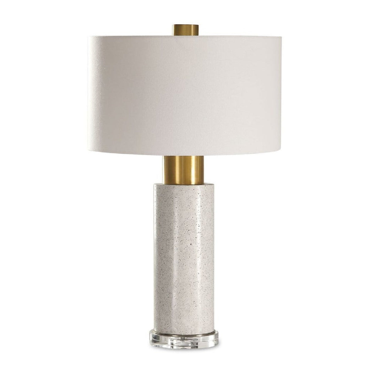 Modern European furniture - Bleached Concrete Table Lamp by Uttermost Vaeshon - www.oroa.com