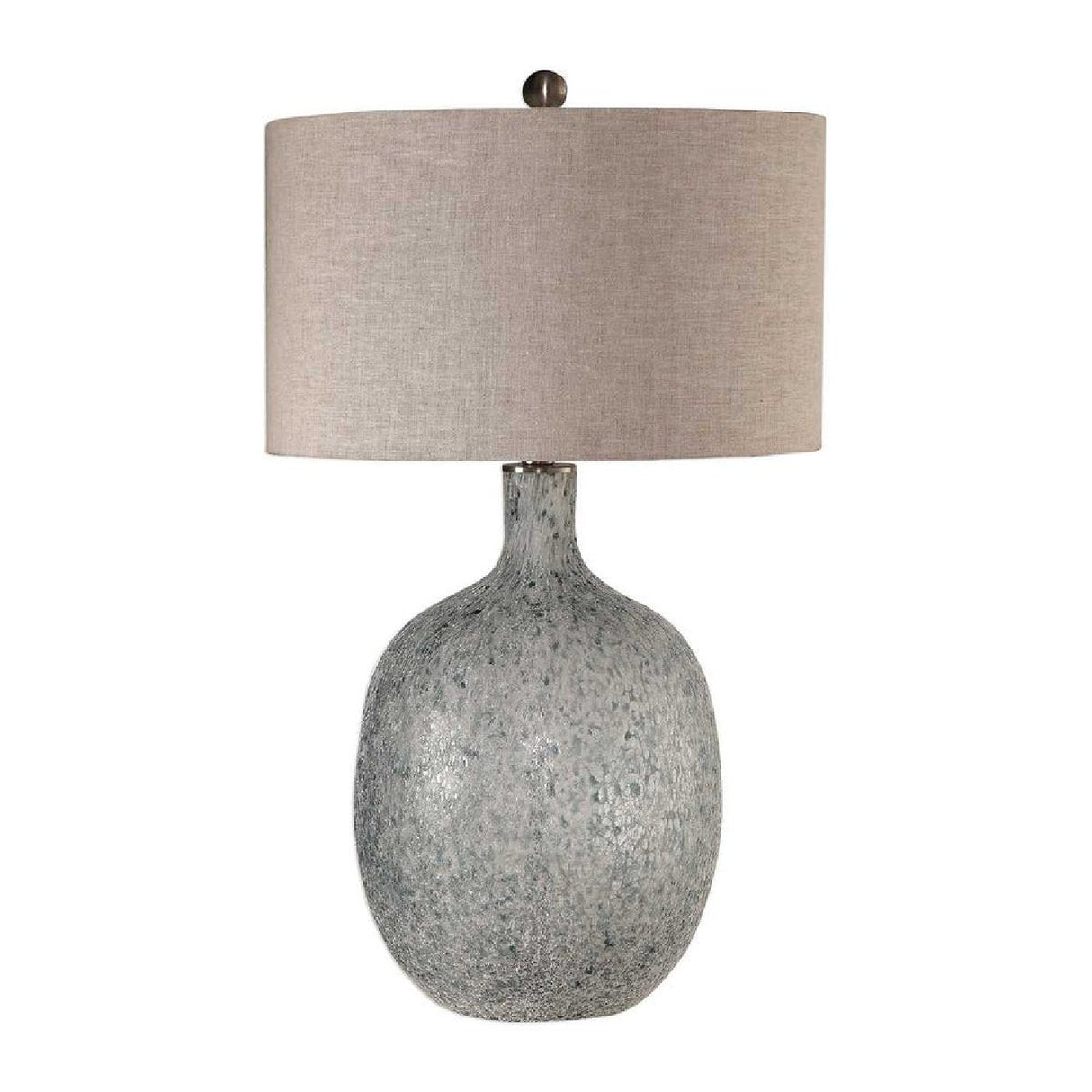 Mottled Glass Table Lamp by Uttermost Oceaonna, alternate view 3