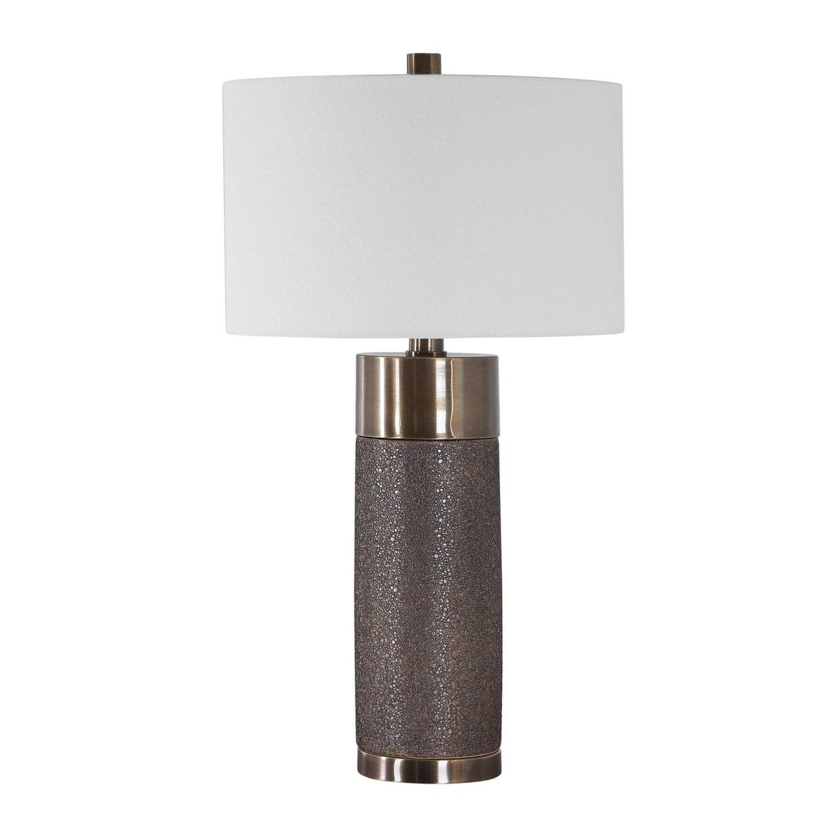 Textured Bronze Ceramic Table Lamp | Oroa.com