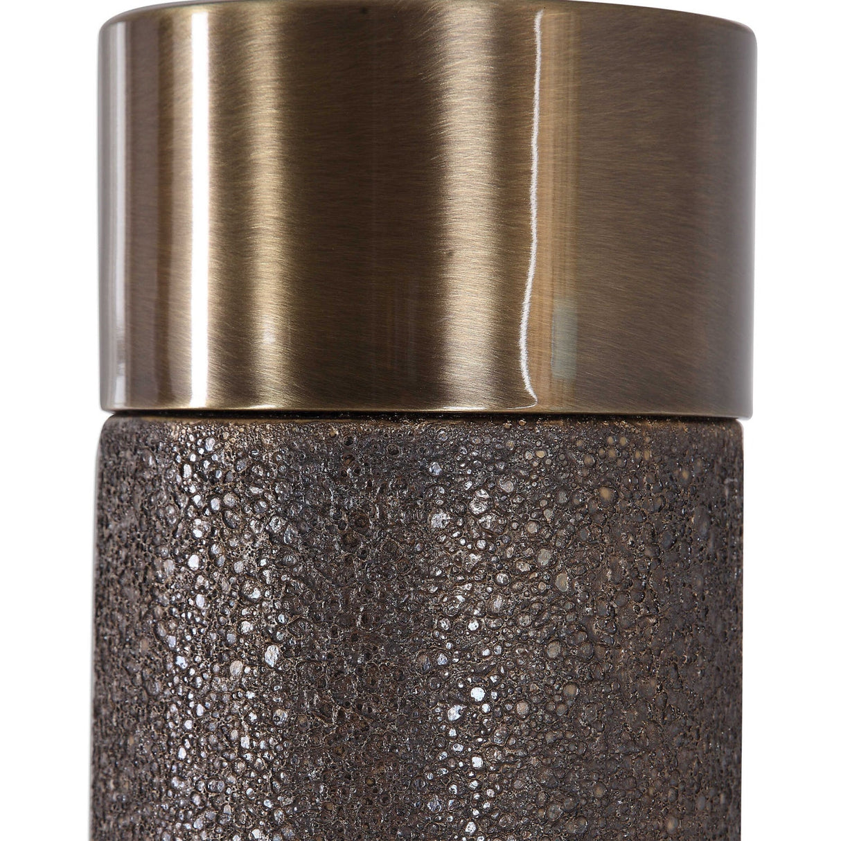 Textured Bronze Ceramic Table Lamp | Uttermost Brannock