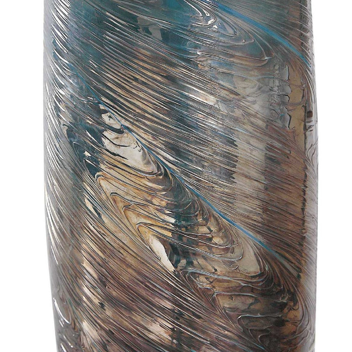 Modern European furniture - Swirl Textured Glass Table Lamp by Uttermost Olesya - www.oroa.com