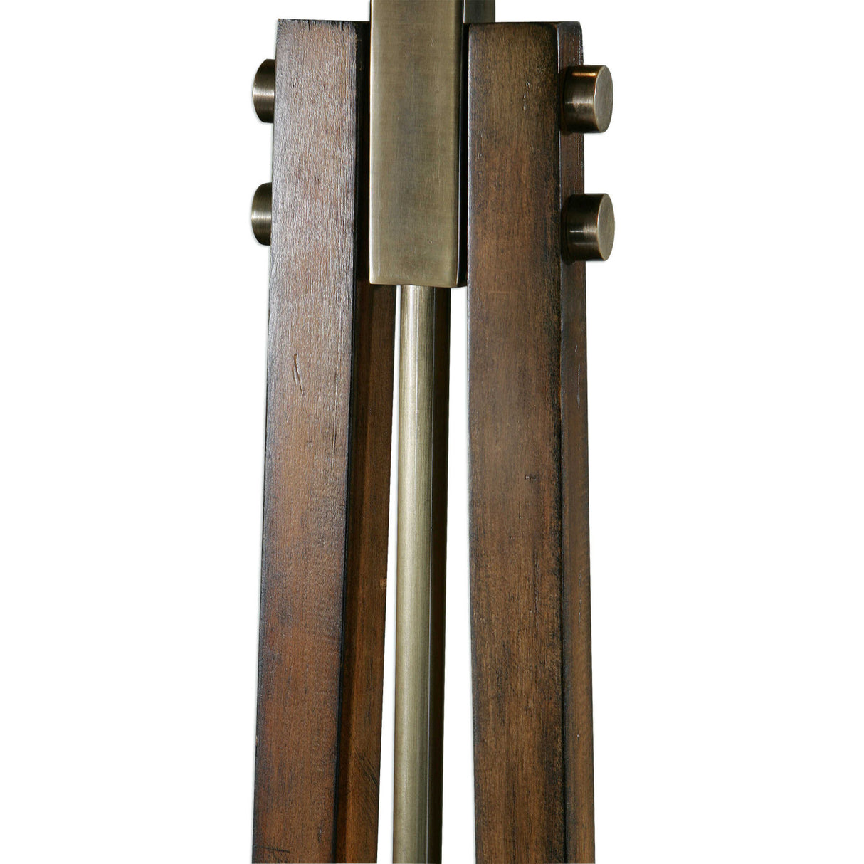 Modern European furniture - White & Brown Glass Table Lamp - www.oroa.com