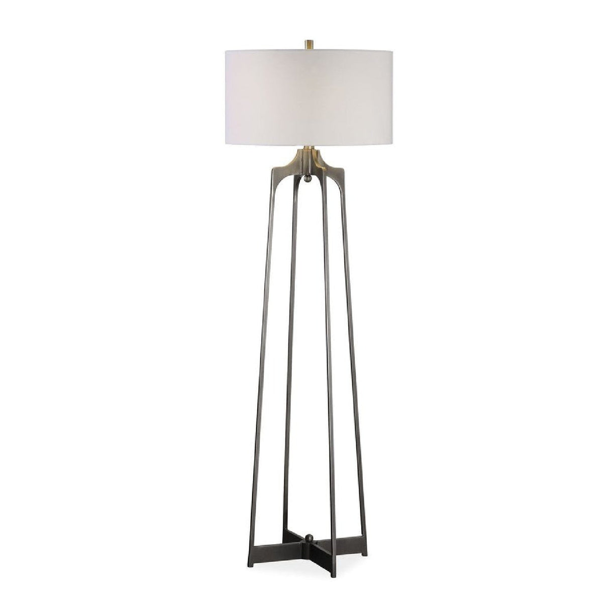 Forged Steel Floor Lamp by Uttermost Adrian