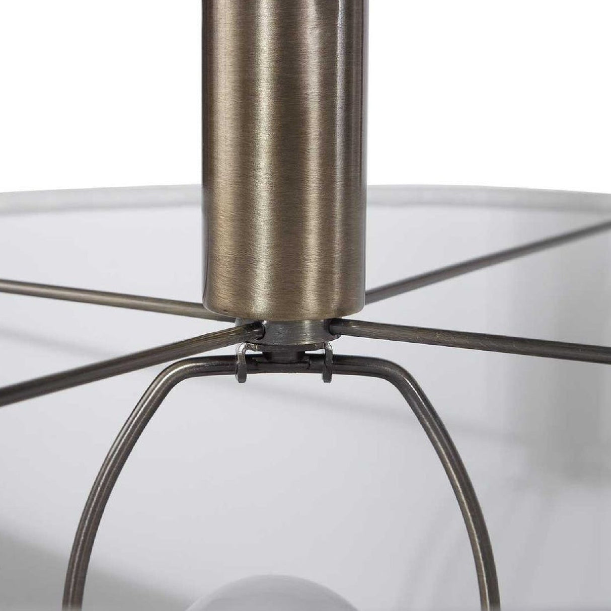 Tapered Antique Brass Floor Lamp | Uttermost Minette - www.oroa.com