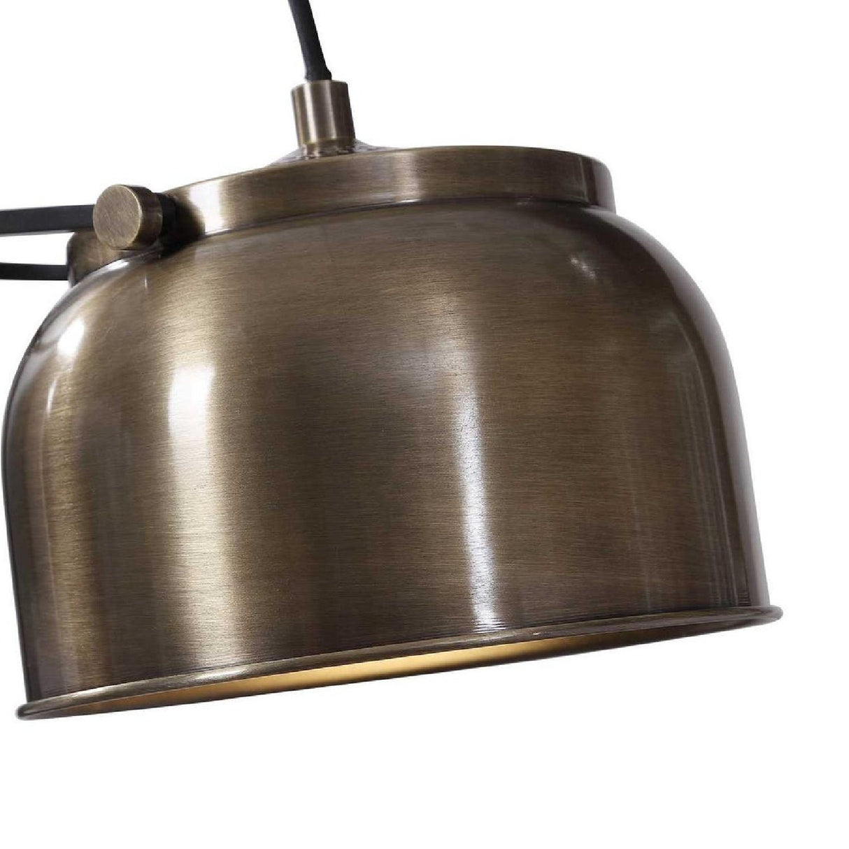Pivoting Metal Shade Floor Lamp by Uttermost Bessemer, alternate view 6