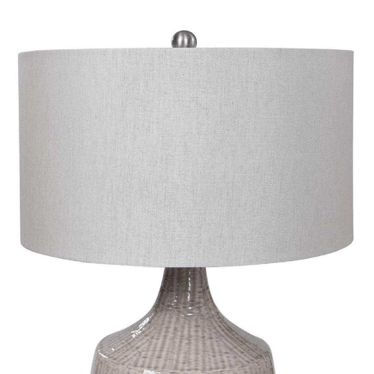 Gray Ceramic Table Lamp by Uttermost Felipe, alternate view 6