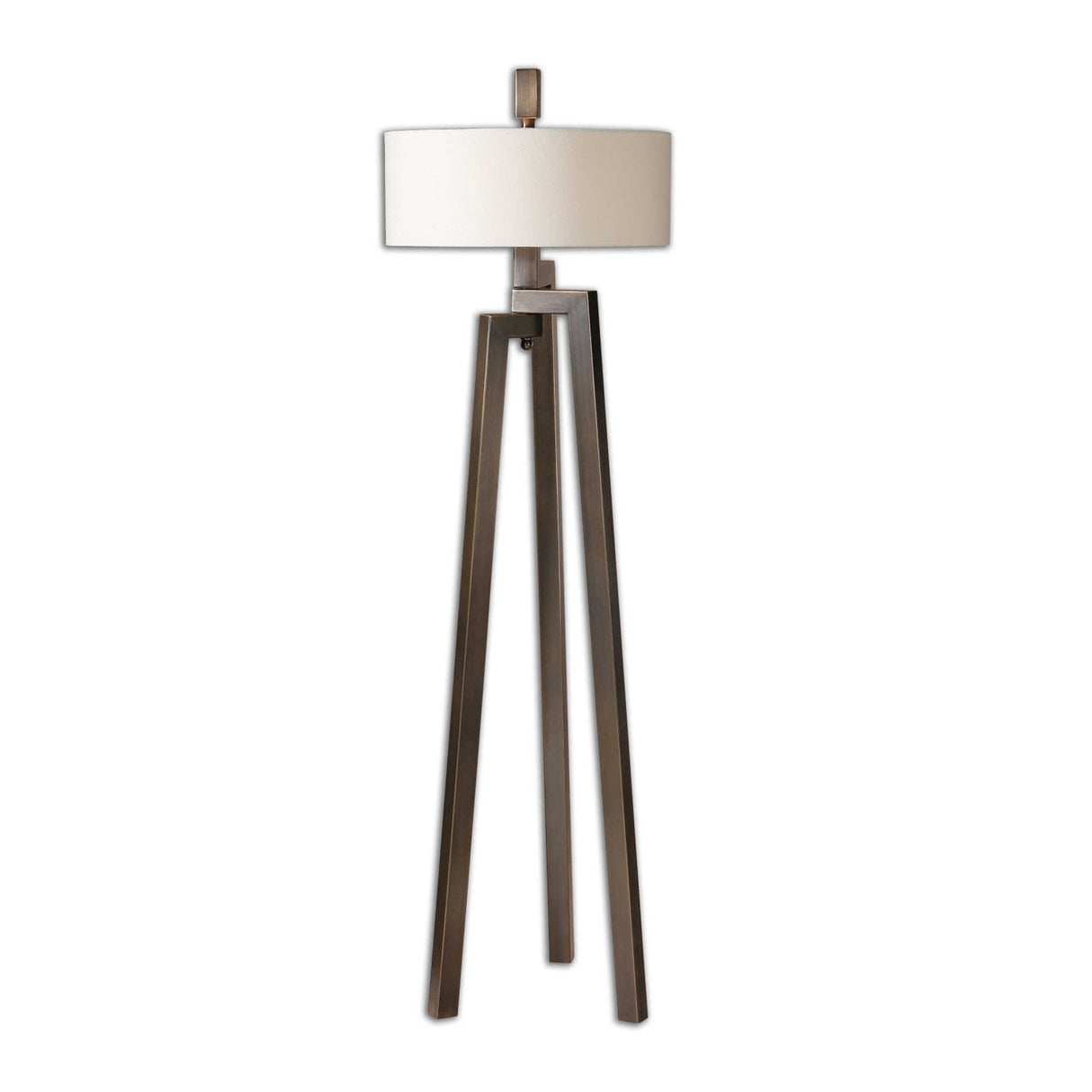 Modern European furniture - Brushed Bronze Tripod Floor Lamp - www.oroa.com