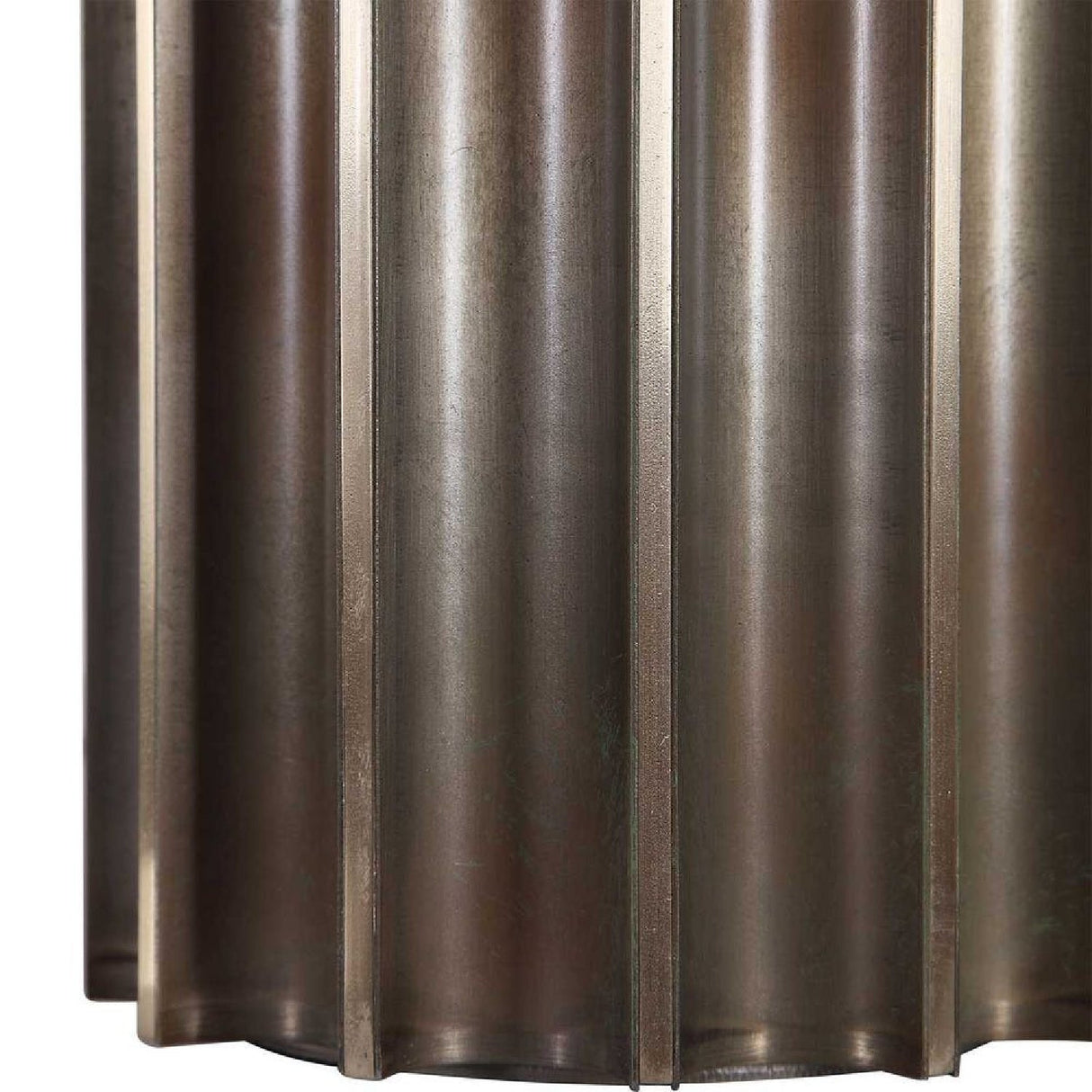 Modern European furniture - Fluted Steel Table Lamp by Uttermost Khalio - www.oroa.com