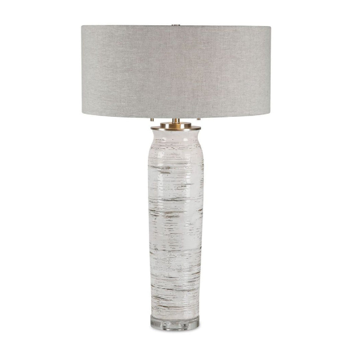 Beige Linen Shade Table Lamp by Uttermost Lenta