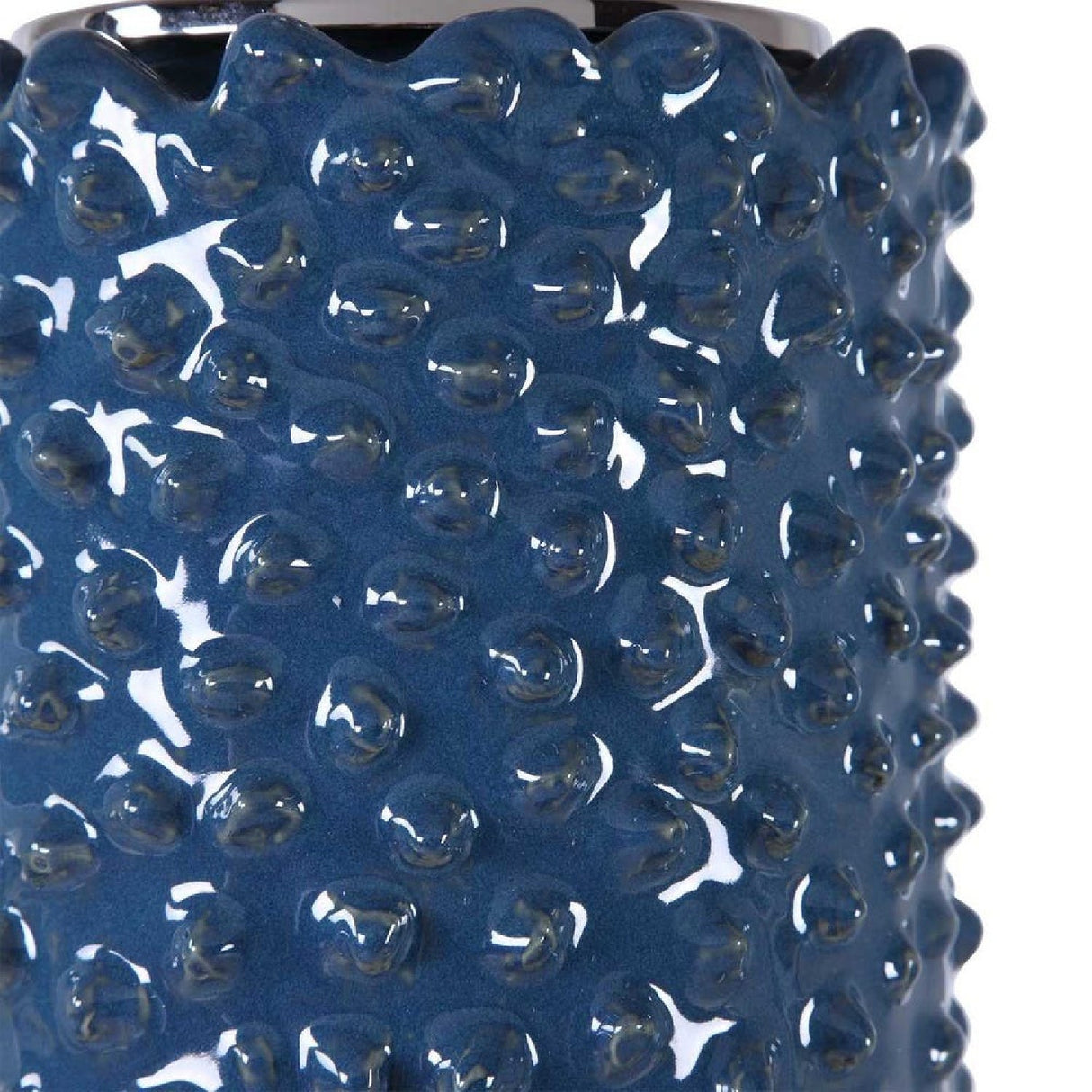 Modern European furniture - Blue Textured Ceramic Table Lamp by Uttermost Ciji - www.oroa.com