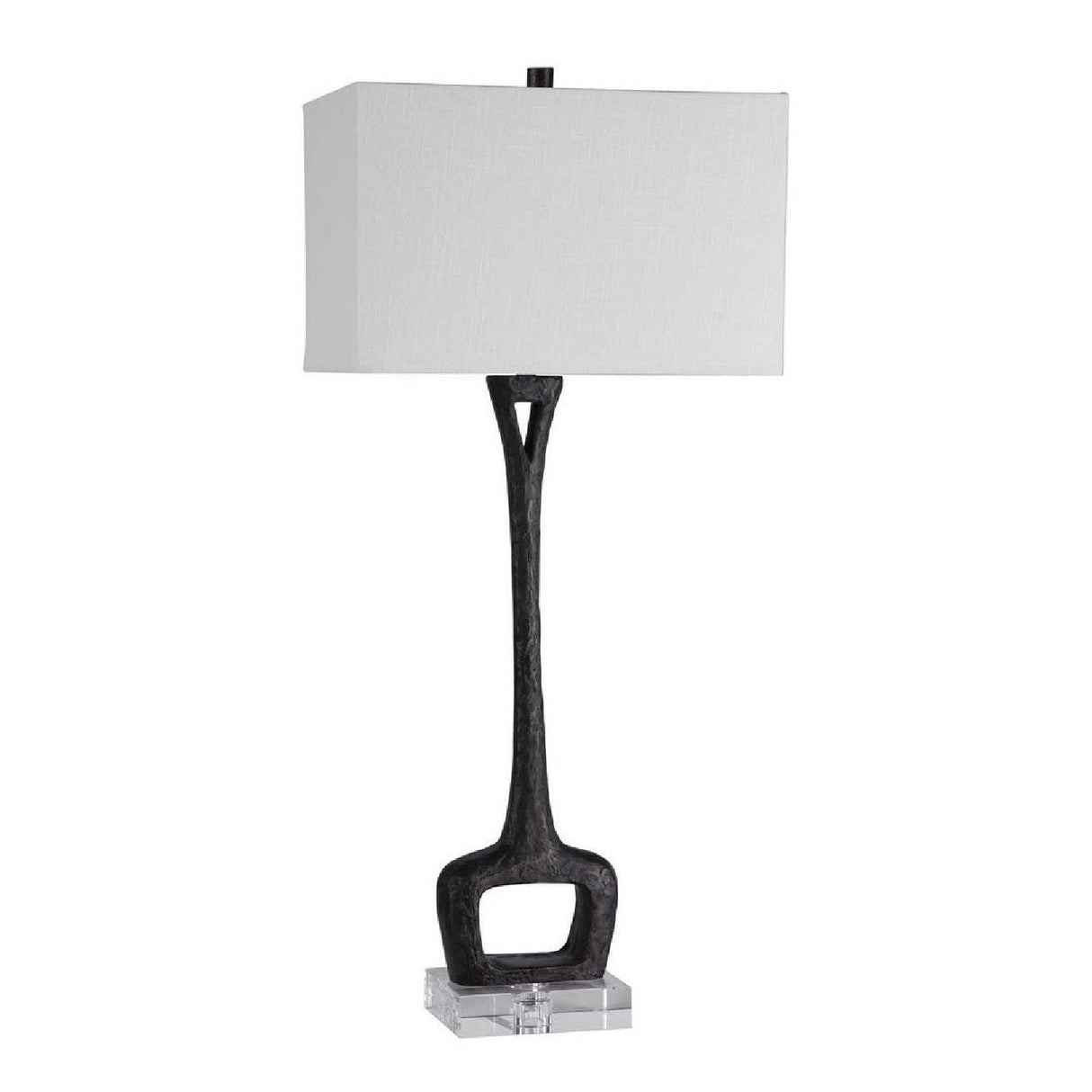 Modern European furniture - Black Cast Iron Table Lamp by Uttermost Darbie - www.oroa.com