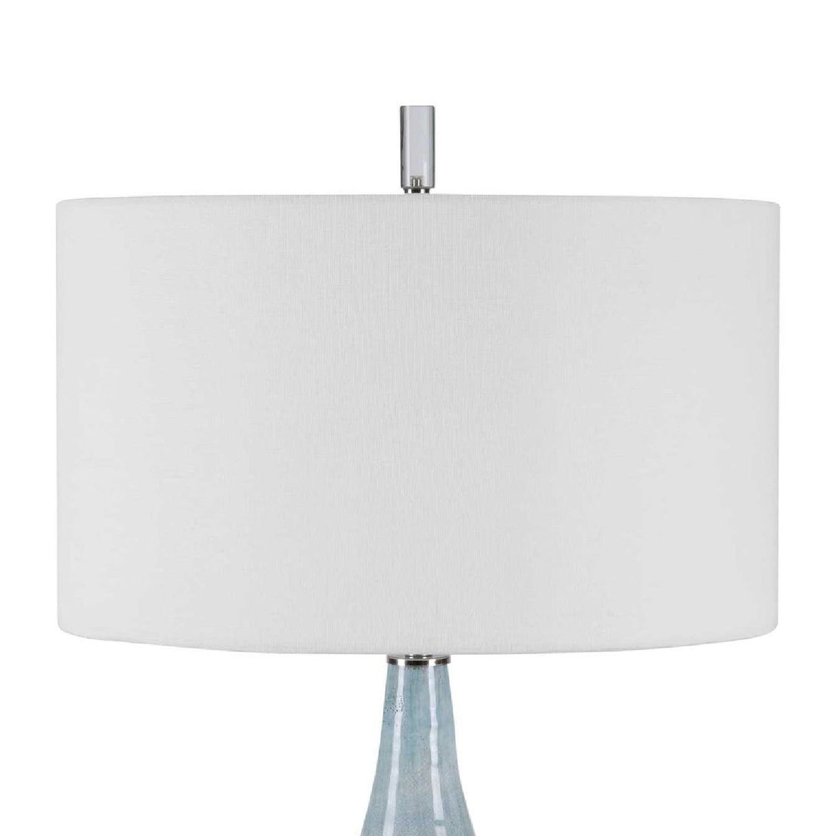 Crackle Glazed Ceramic Table Lamp by Uttermost Rialta, alternate view 4