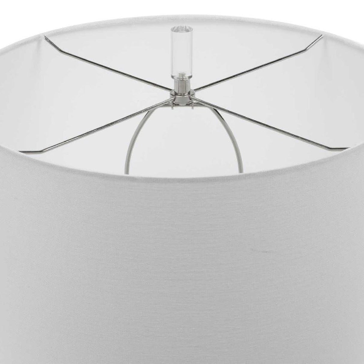 Crackle Glazed Ceramic Table Lamp by Uttermost Rialta, alternate view 6