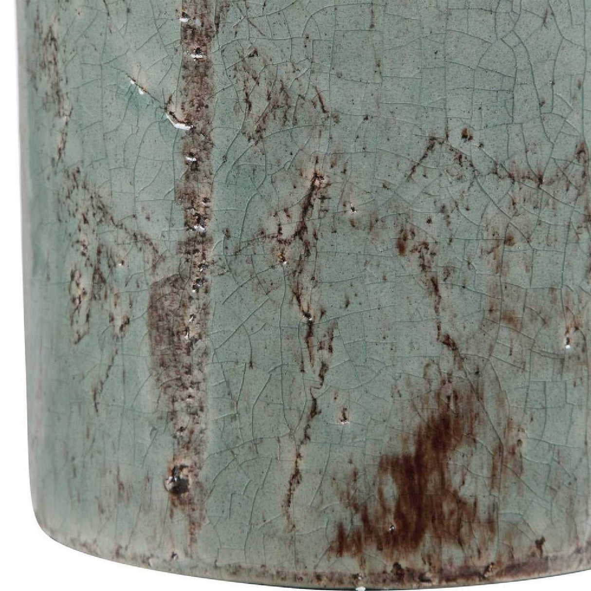 Rustic Blue Ceramic Table Lamp by Uttermost Callais, alternate view 6