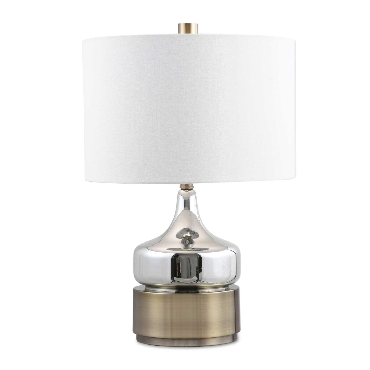 Modern European furniture - Chrome Glass Table Lamp - www.oroa.com