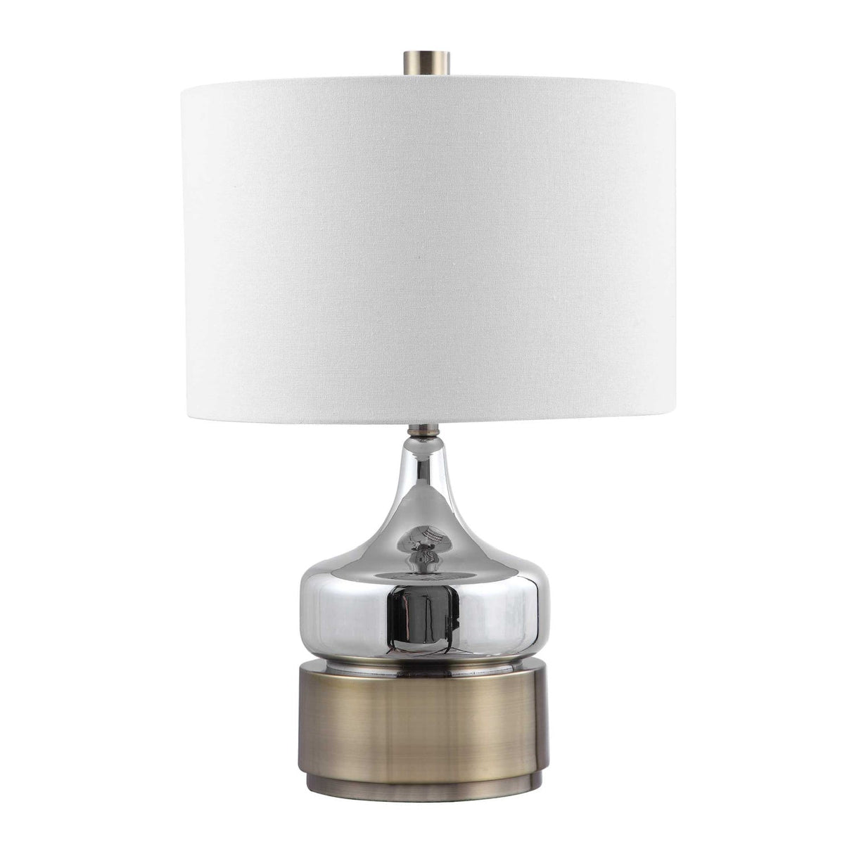 Modern European furniture - Chrome Glass Table Lamp - www.oroa.com