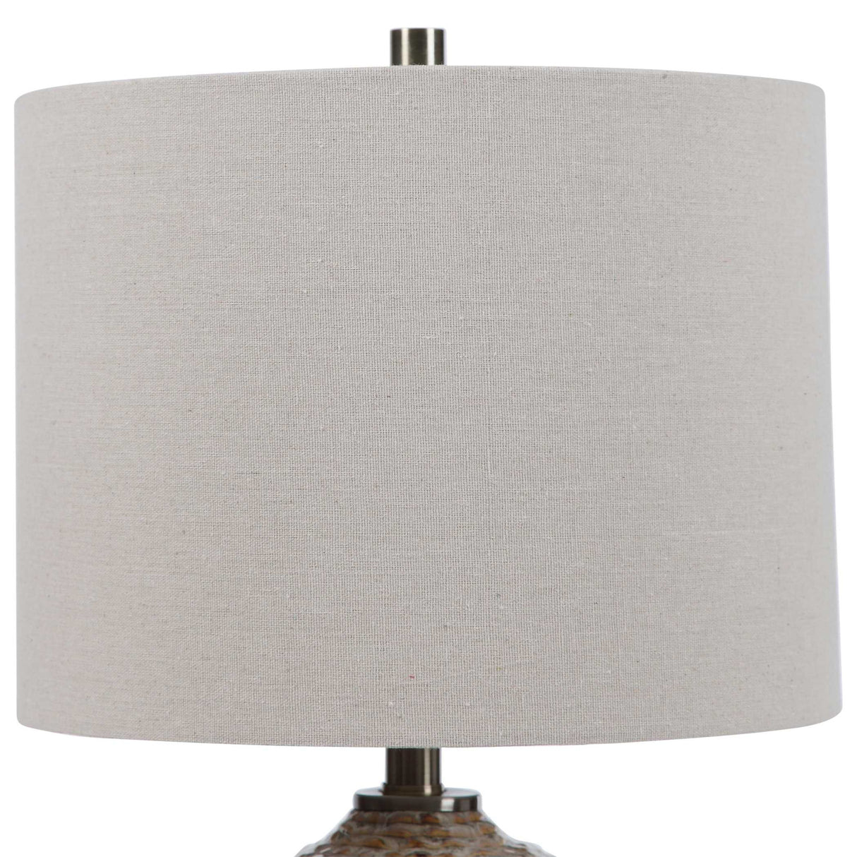 Wavy Ribbed Ceramic Table Lamp | Oroa.com
