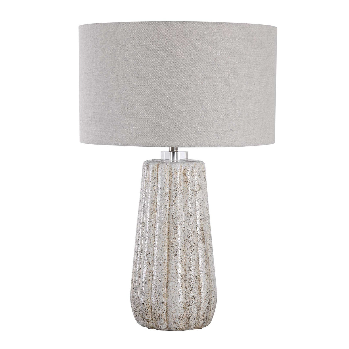 Modern European furniture - Fluted Ceramic Table Lamp by Uttermost Pikes - www.oroa.com