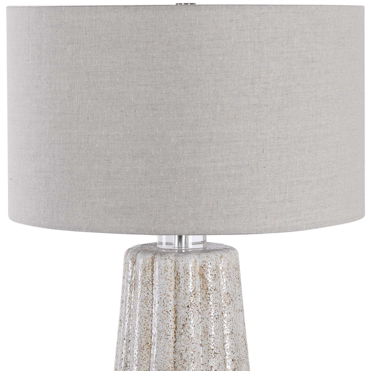 Modern European furniture - Fluted Ceramic Table Lamp by Uttermost Pikes - www.oroa.com