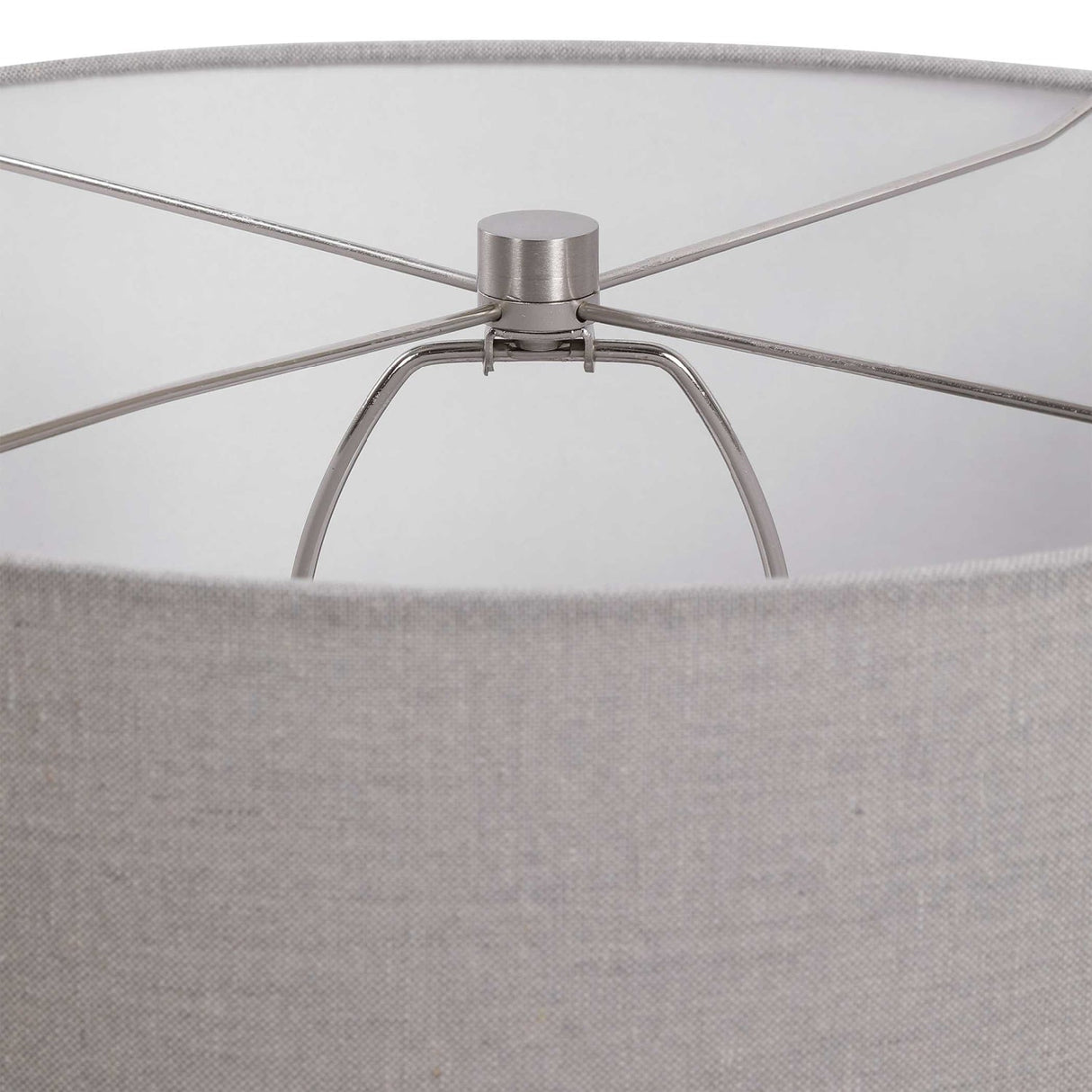 Modern European furniture - Fluted Ceramic Table Lamp by Uttermost Pikes - www.oroa.com